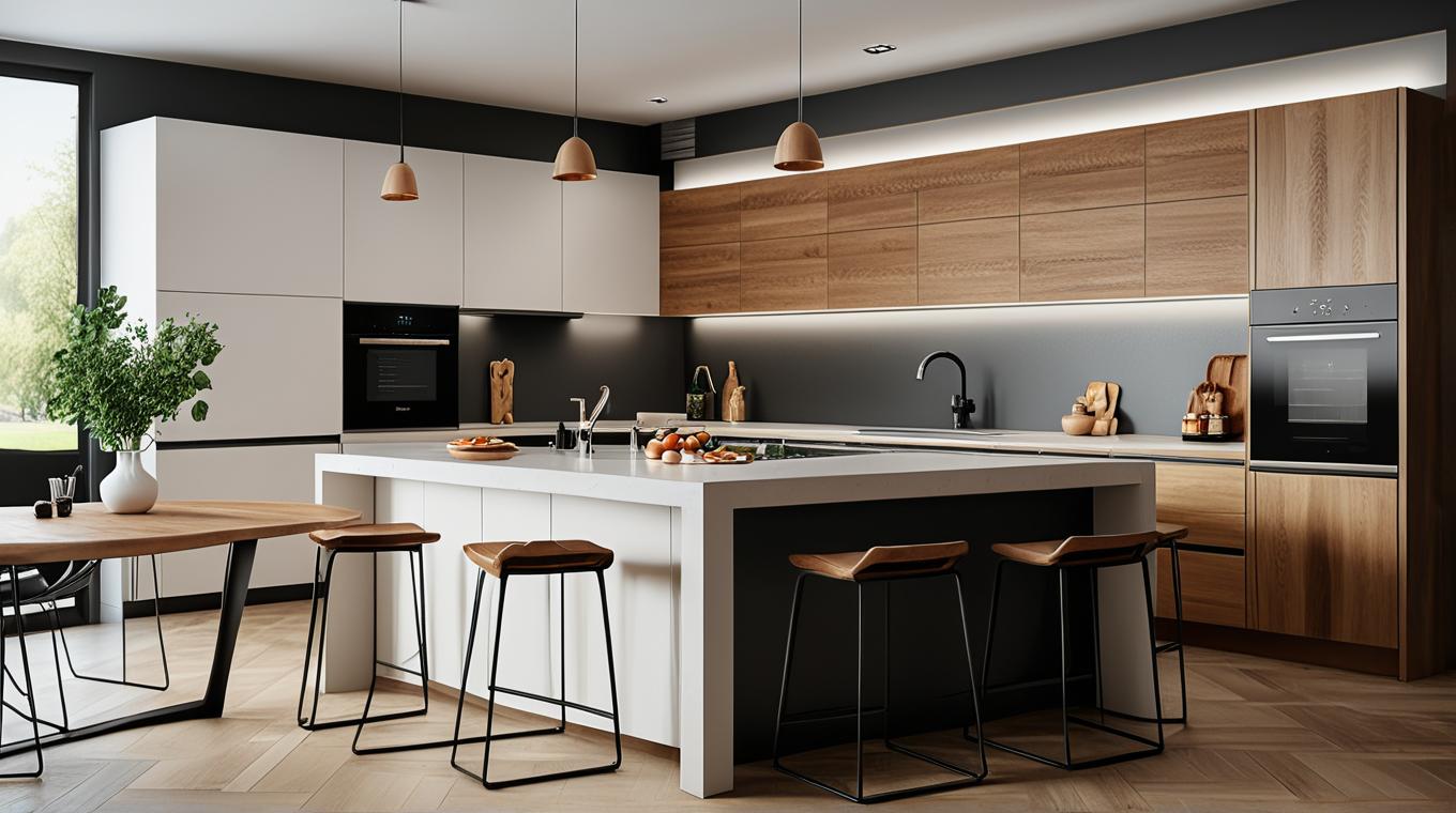 иллюстрация к статье "Обзор кухонной техники: выбор функциональных и стильных решений для вашей кухни"