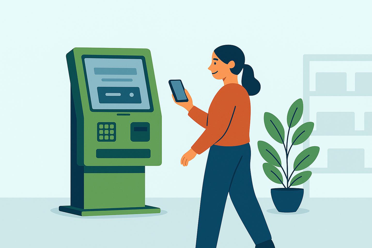 иллюстрация к статье "Терминалы самообслуживания: электронные помощники, которые делают нашу жизнь проще"