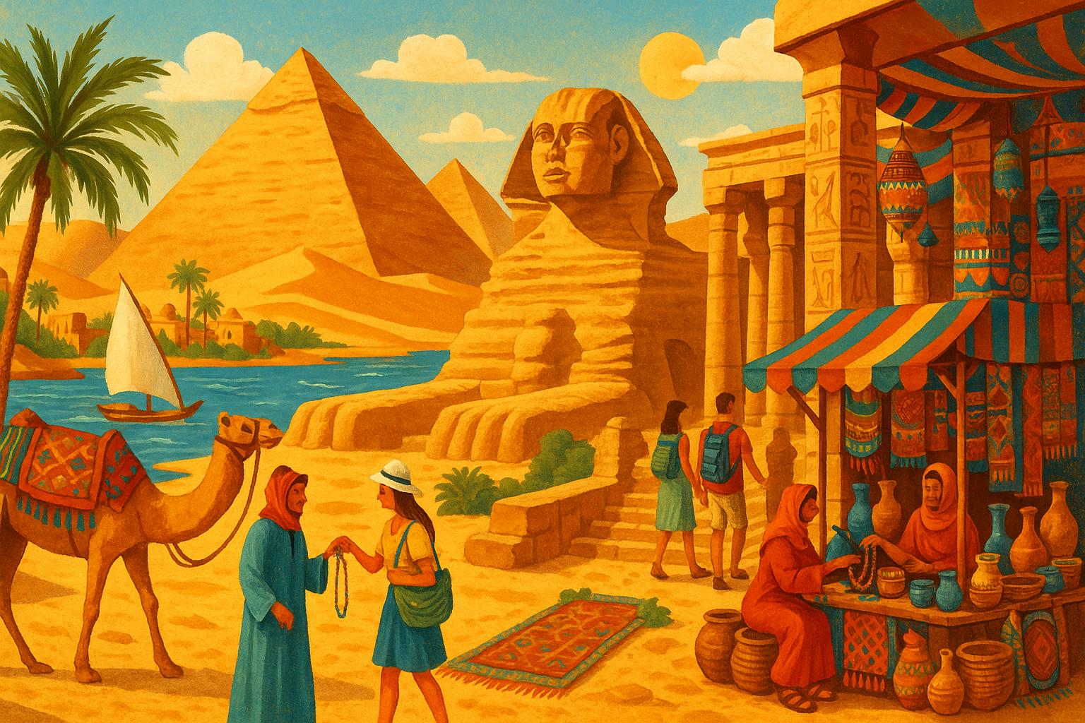 иллюстрация к статье "Египет для туриста: Полное руководство для россиян"