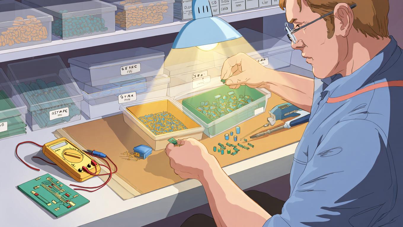 иллюстрация к статье "От хобби к доходу: как правильно сортировать и сдавать радиодетали для максимальной выгоды"