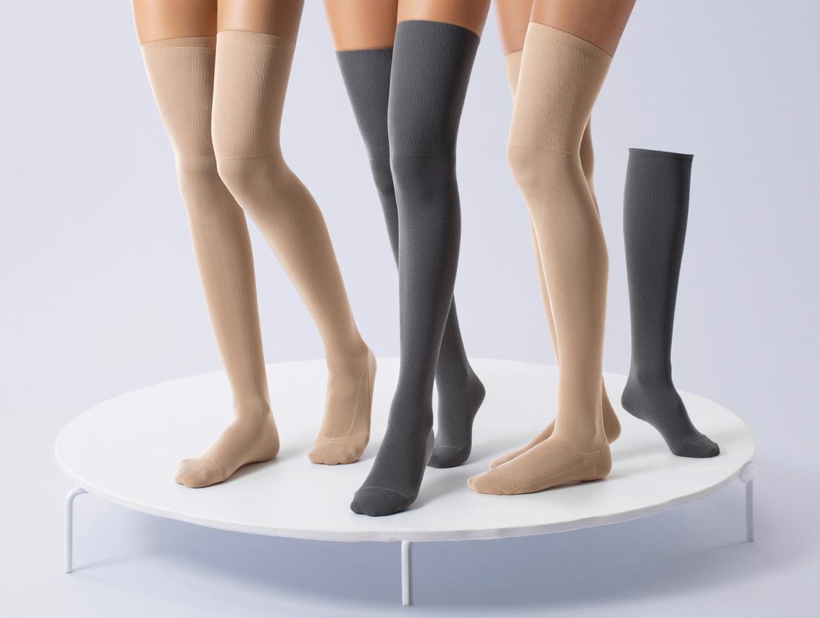 иллюстрация к статье "Компрессионный трикотаж как терапия: Классы компрессии, показания и ошибки в выборе"