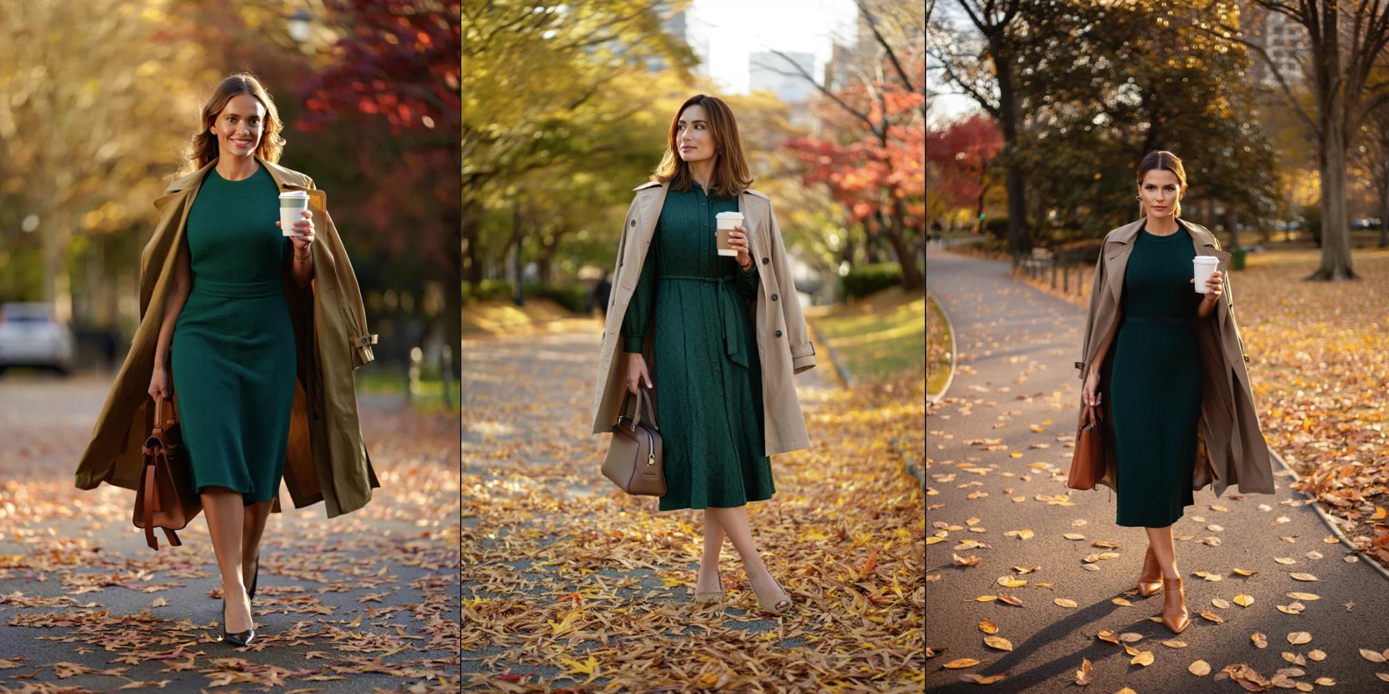иллюстрация к статье "Осенний гардероб: какие платья выбрать в этом сезоне"