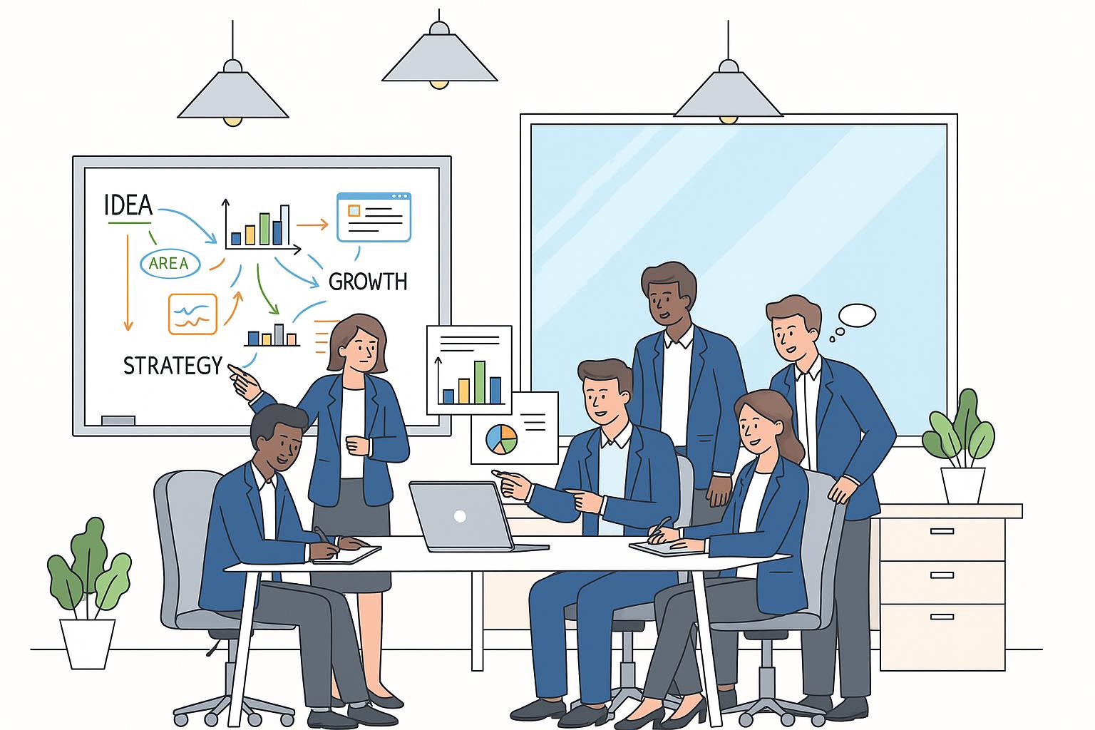 иллюстрация к статье "Не упустите лучших: как L&D (Learning & Development) помогает удерживать таланты в компании"