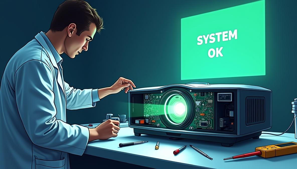 иллюстрация к статье "Ремонт и обслуживание проекторов Epson в сервисном центре"