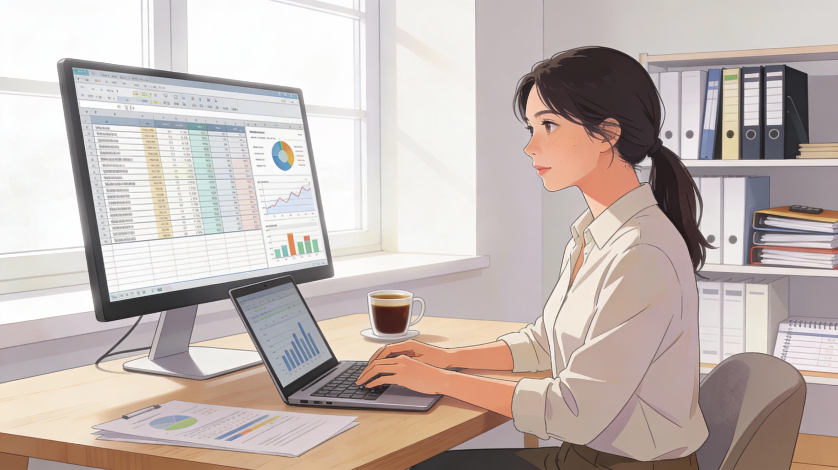 иллюстрация к статье "Работа бухгалтера удалённо: от первичной документации до расчёта зарплаты"