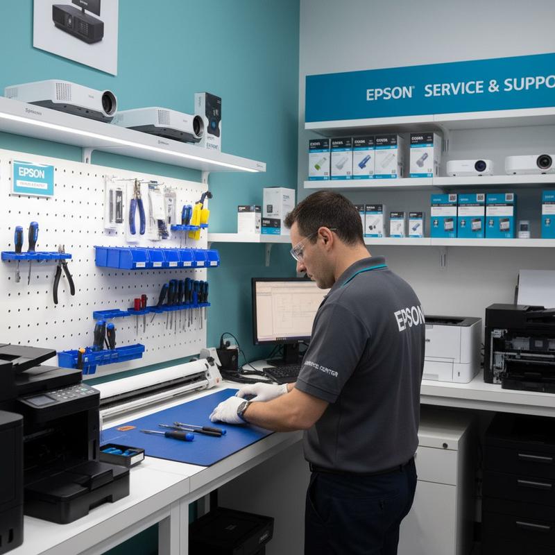 Ремонт и обслуживание проекторов Epson в сервисном центре